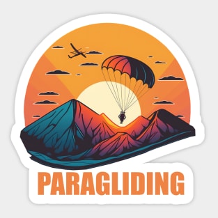 Paragliding 2 - Yolo Sticker